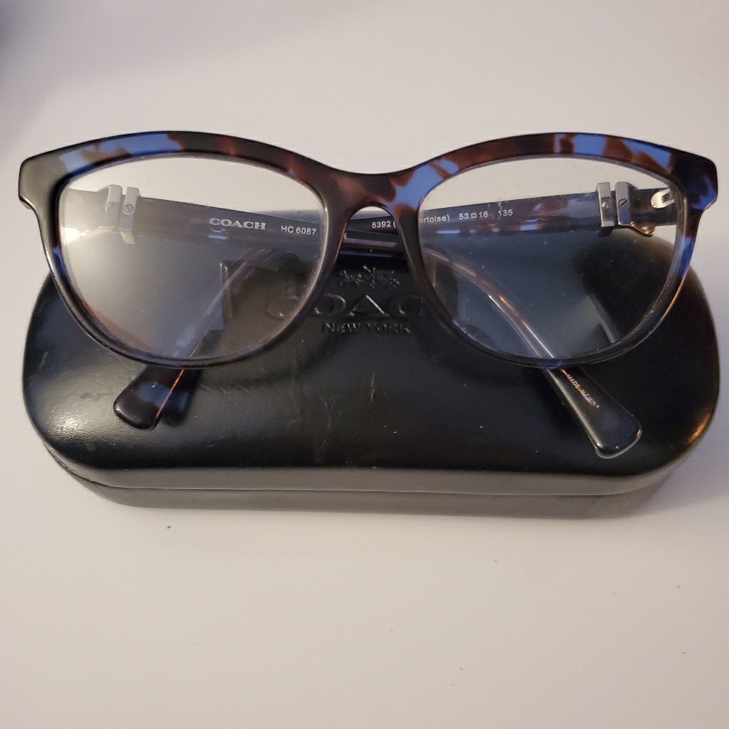 Authentic Coach Frames With Case